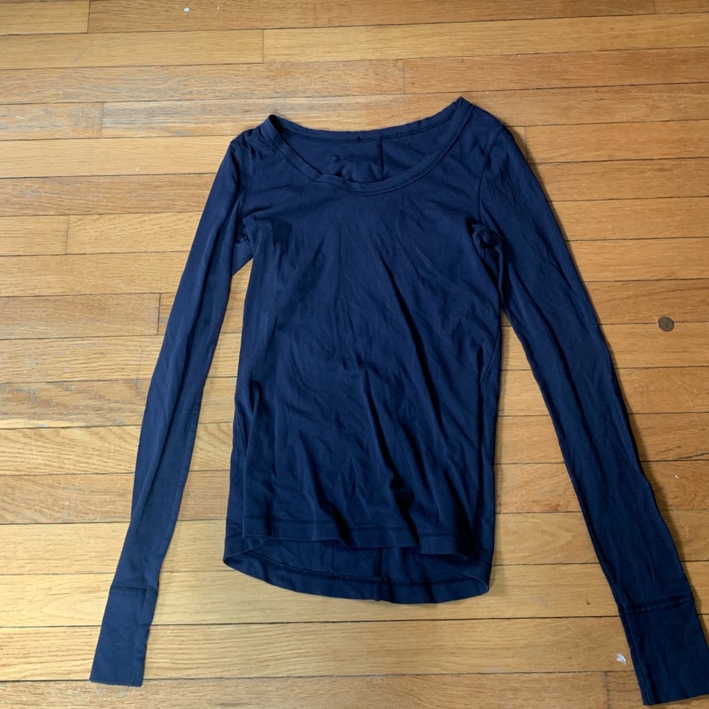 Crown Jewel navy blue long sleeve